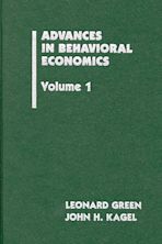 Advances in Behavioral Economics, Volume 1 cover