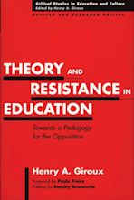 Theory and Resistance in Education cover