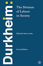 Durkheim: The Division of Labour in Society cover