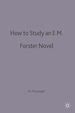 How to Study an E. M. Forster Novel cover