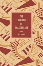 The Language of Shakespeare cover