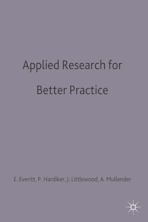 Applied Research for Better Practice cover