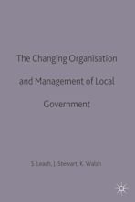 The Changing Organisation and Management of Local Government cover