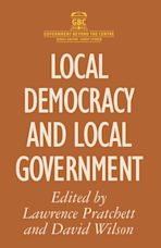 Local Democracy and Local Government cover