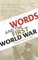 Words and the First World War cover