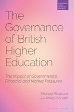 The Governance of British Higher Education cover