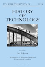 History of Technology Volume 34 cover