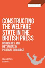 Constructing the Welfare State in the British Press cover