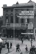 Before the Arts Council cover