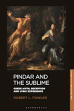 Pindar and the Sublime cover