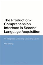 The Production-Comprehension Interface in Second Language Acquisition cover