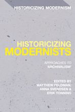 Historicizing Modernists cover