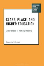 Class, Place, and Higher Education cover