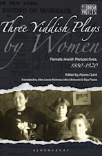 Three Yiddish Plays by Women cover