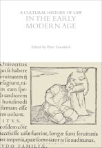 A Cultural History of Law in the Early Modern Age cover