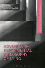 Advances in Experimental Philosophy of Lying cover