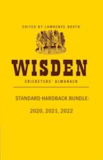 Wisden Cricketers' Almanack 2020-2022 (Standard Hardback Bundle) cover