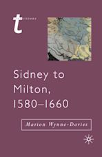 Sidney to Milton, 1580-1660 cover