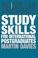 Study Skills for International Postgraduates cover