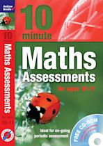 Ten Minute Maths Assessments ages 10-11 (plus CD-ROM) cover