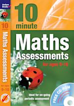 Ten Minute Maths Assessments ages 9-10 (plus CD-ROM) cover