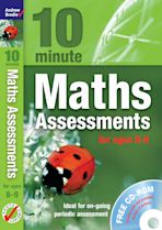 Ten Minute Maths Assessments ages 8-9 (plus CD-ROM) cover