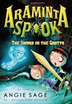 Araminta Spook: The Sword in the Grotto cover