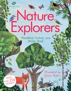 The Woodland Trust: Nature Explorers Woodland Activity and Sticker Book cover