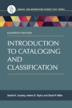 Introduction to Cataloging and Classification cover