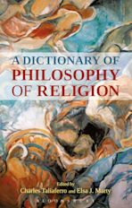 A Dictionary of Philosophy of Religion cover