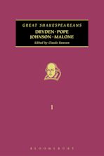 Dryden, Pope, Johnson, Malone cover