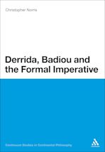 Derrida, Badiou and the Formal Imperative cover