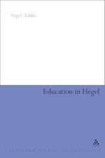 Education in Hegel cover