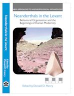 Neanderthals in the Levant cover