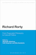 Richard Rorty cover