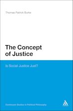 The Concept of Justice cover