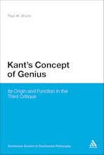 Kant's Concept of Genius cover