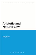 Aristotle and Natural Law cover