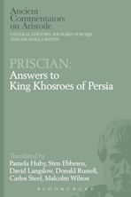 Priscian: Answers to King Khosroes of Persia cover