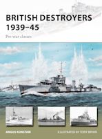 British Destroyers 1939–45 cover