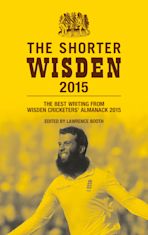 The Shorter Wisden 2015 cover