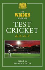 The Wisden Book of Test Cricket 2014-2019 cover