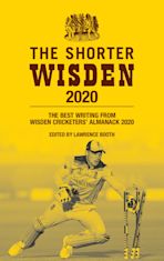 The Shorter Wisden 2020 cover