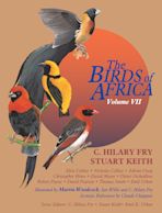 The Birds of Africa: Volume VII cover