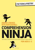 Comprehension Ninja for Ages 5-6: Fiction & Poetry cover