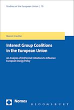 The Formation of Coalitions in the European Union cover