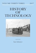 History of Technology Volume 33 cover