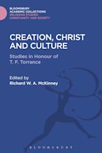 Creation, Christ and Culture cover
