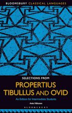 Selections from Propertius, Tibullus and Ovid cover