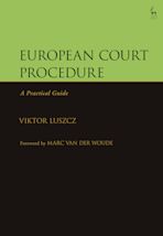 European Court Procedure cover